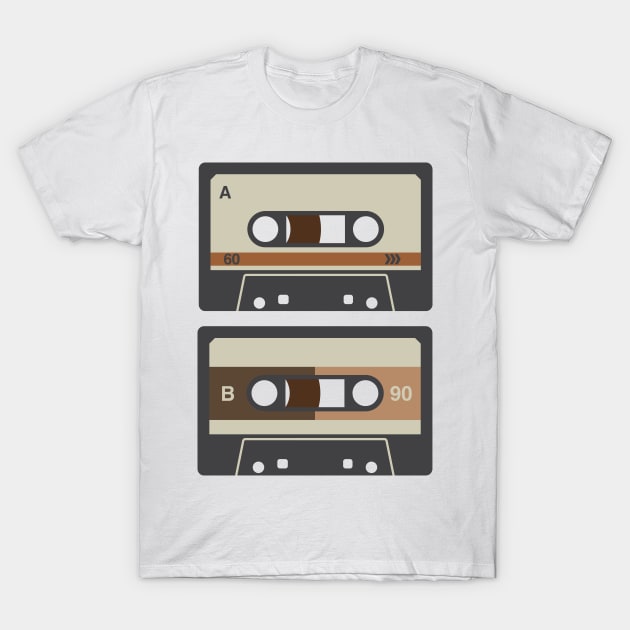 Old School Cassette T-Shirt by CoreDJ Sherman